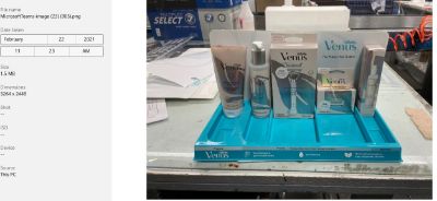 Picture of Venus FIG Ulta Shelf Tray 20.21 (99604)