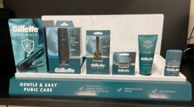 Picture of Gillette Intimate Shelf Tray Test 22/23