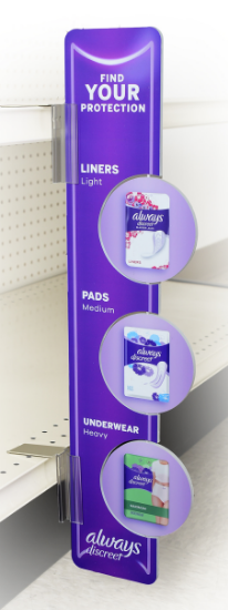 Picture of CT: Meijer Always Discreet In-Store tools